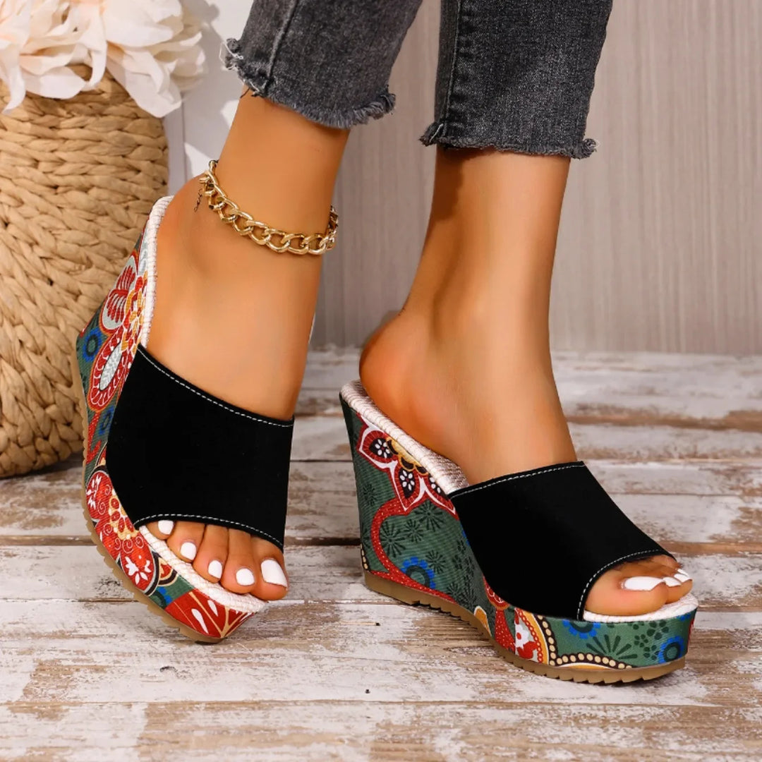 Nysoria™ | Floral Print Orthopedic Sandal