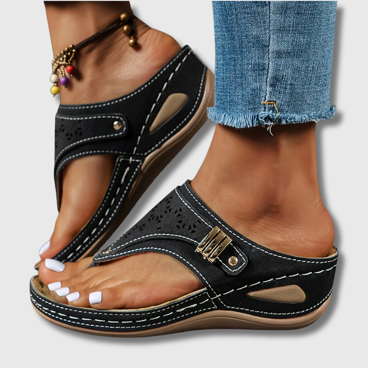 Rynara™ | Orthopedic Wedge Heel Sandal