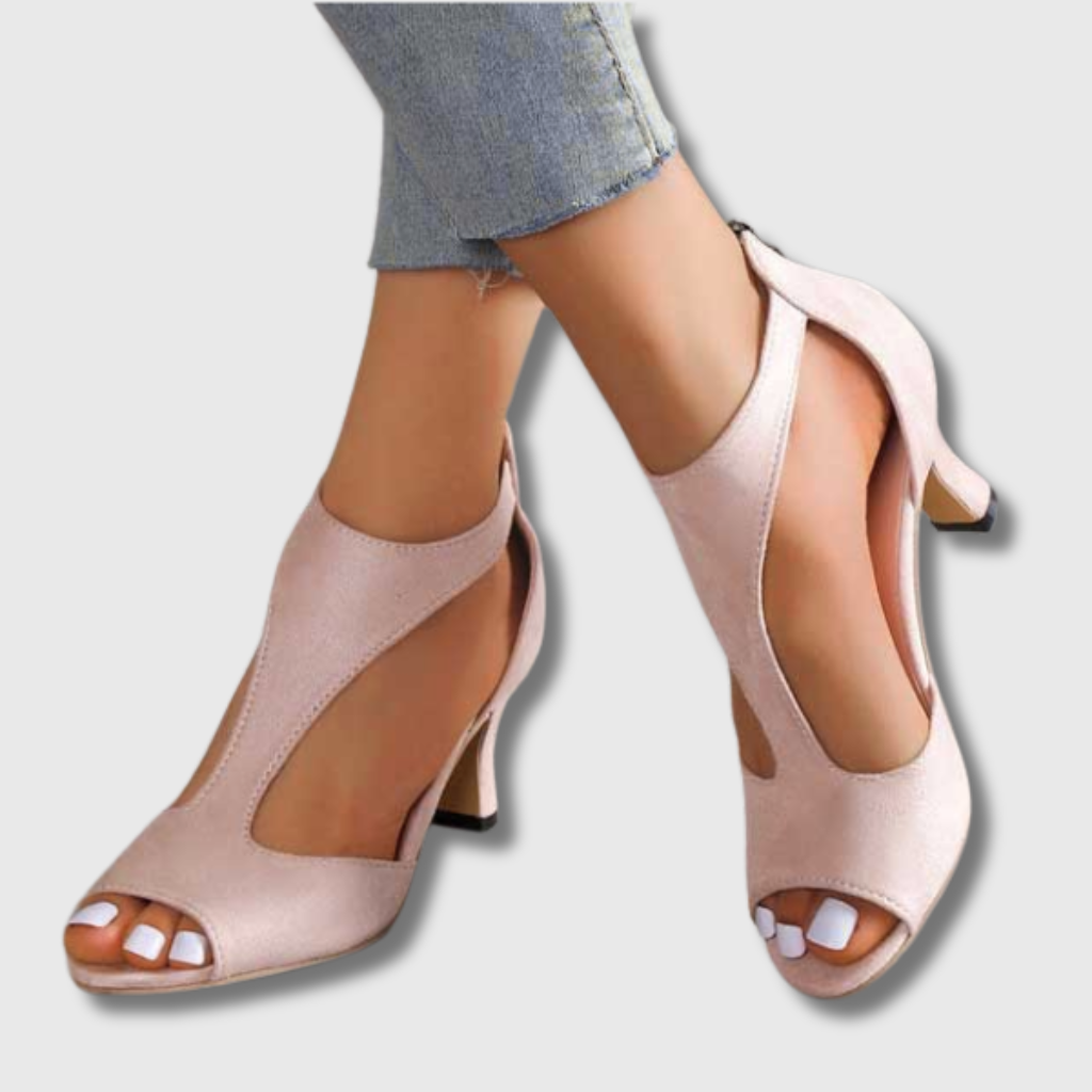 AURELINA – ORTHOPEDIC HEELED SANDALS
