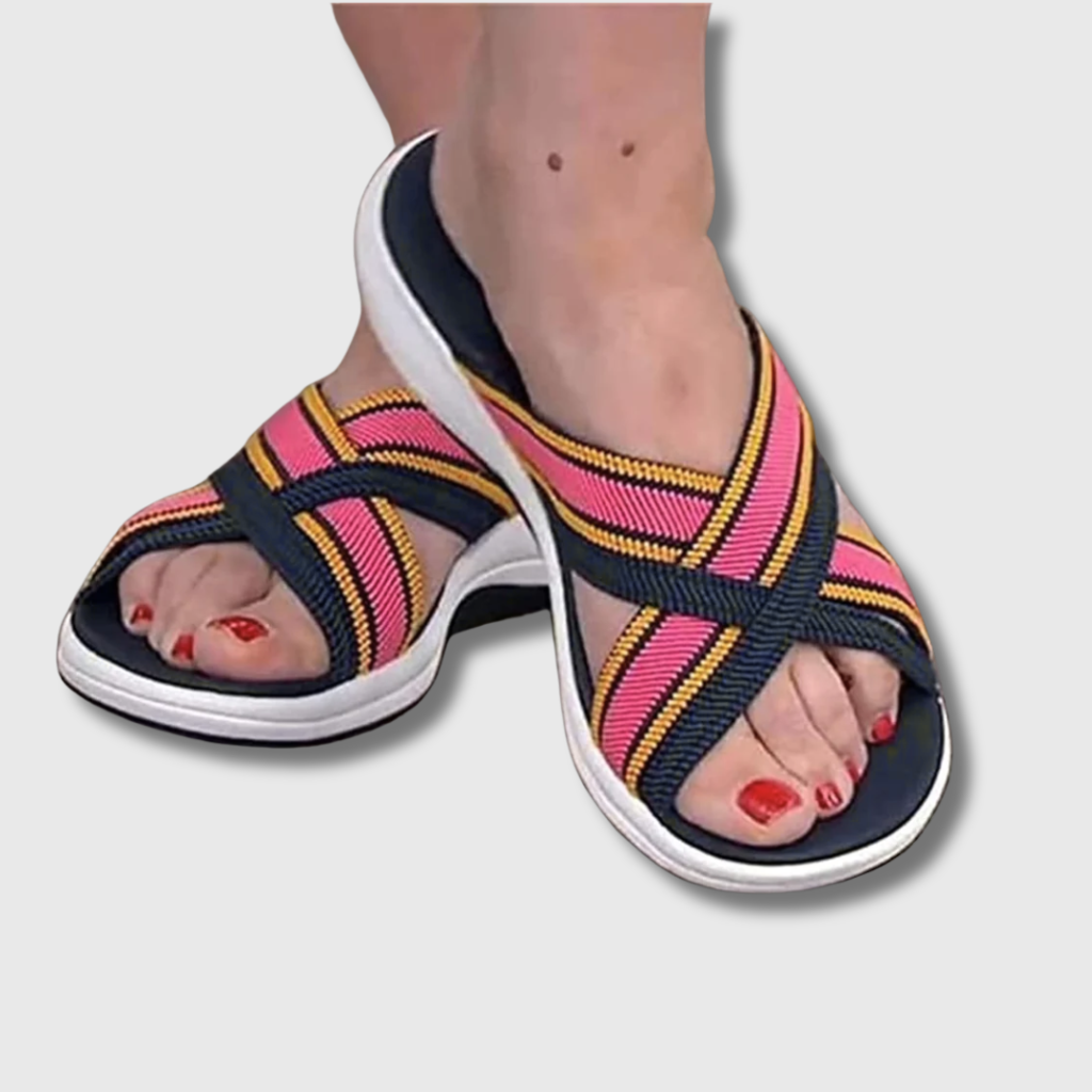 Aerynna™ | Orthopedic Comfort Cross Slide Sandals
