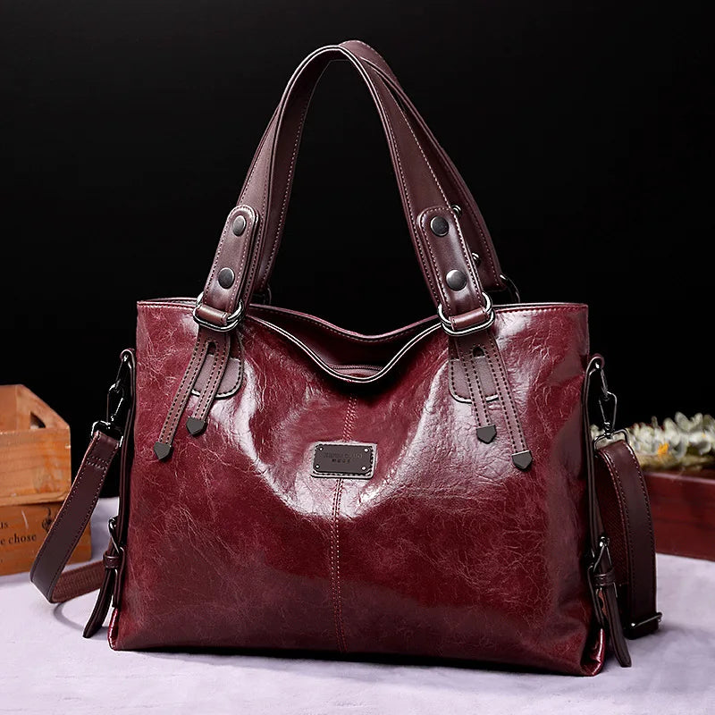 The Isabelle Leather Tote Bag
