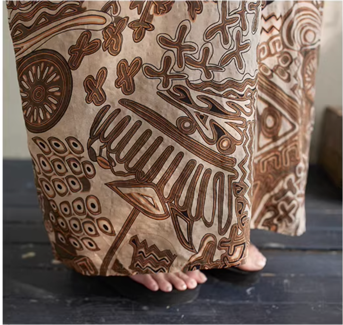 Luna Printed Maxi Dress