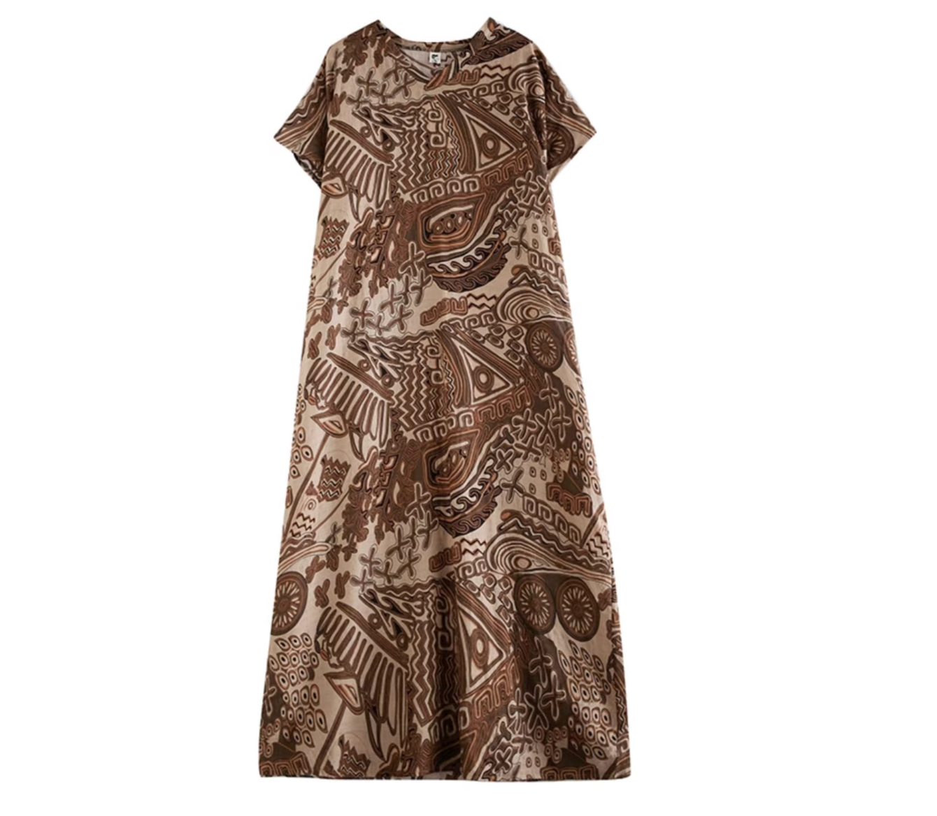 Luna Printed Maxi Dress