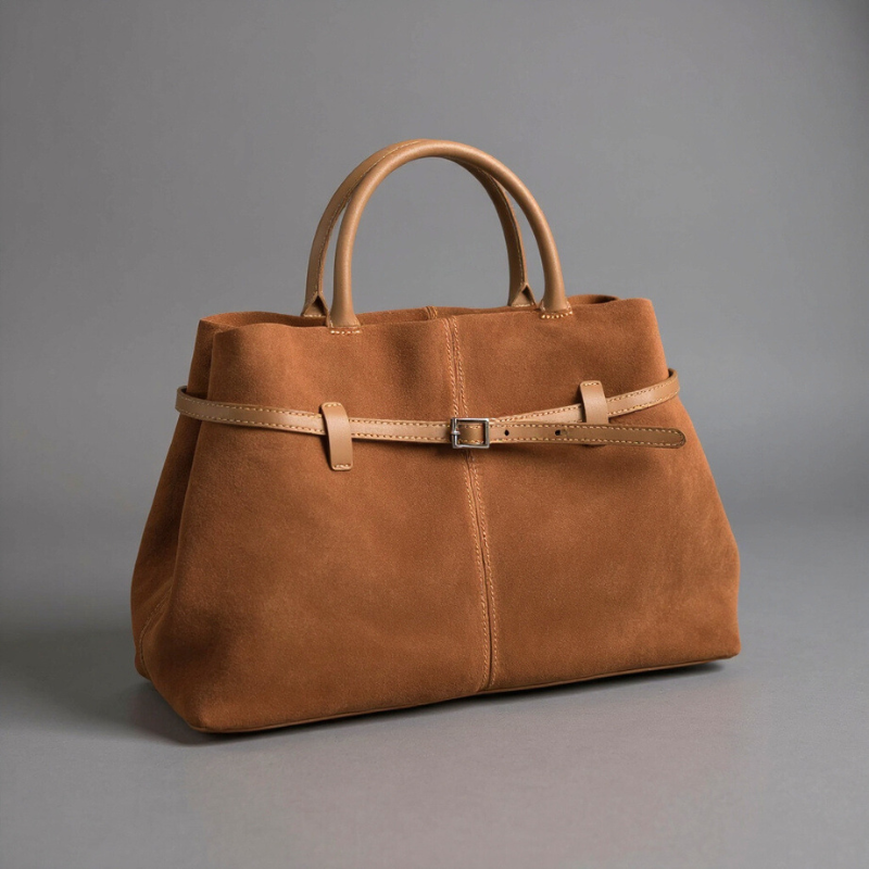 Sutton Suede Tote