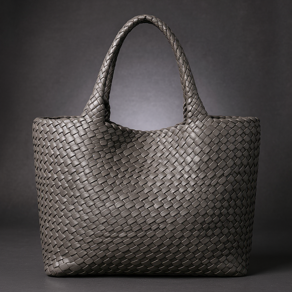 Lana Handwoven Leather Tote