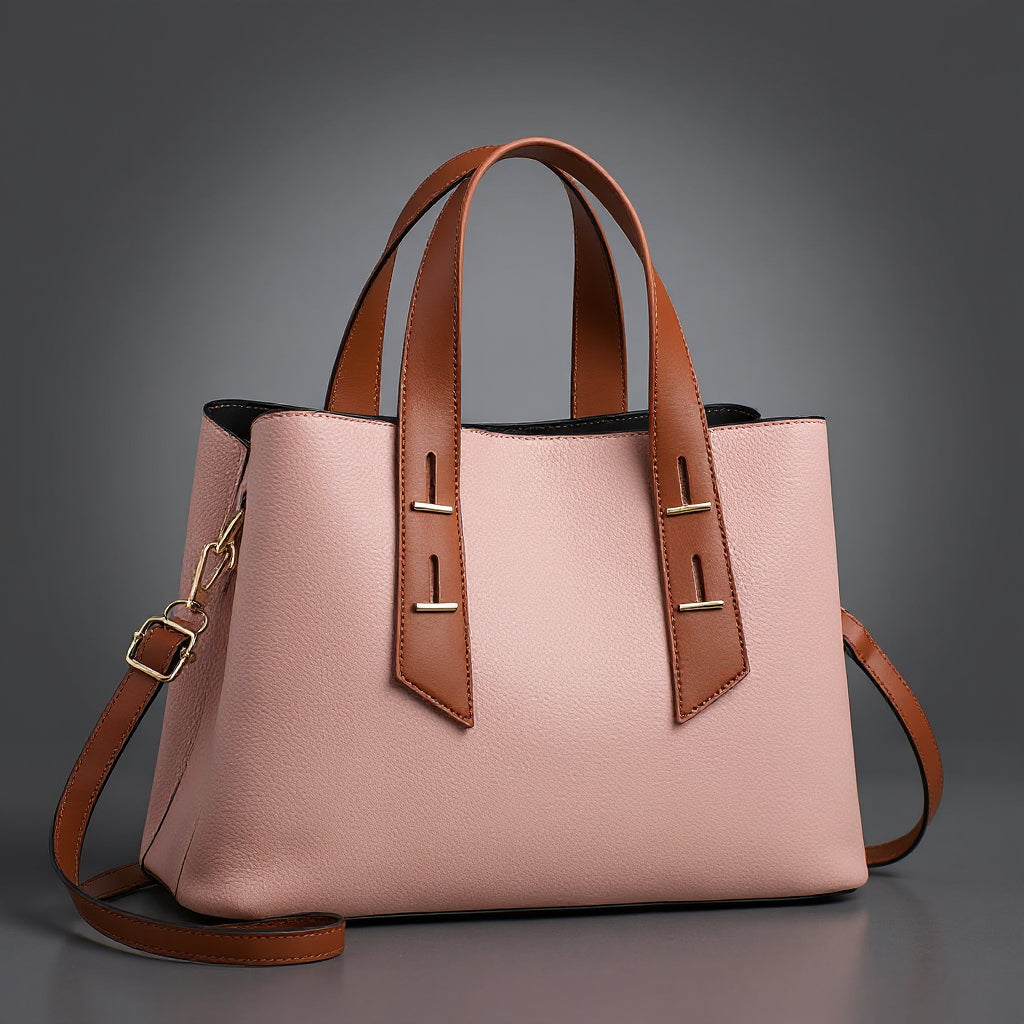 Lucia Pebbled Leather Tote