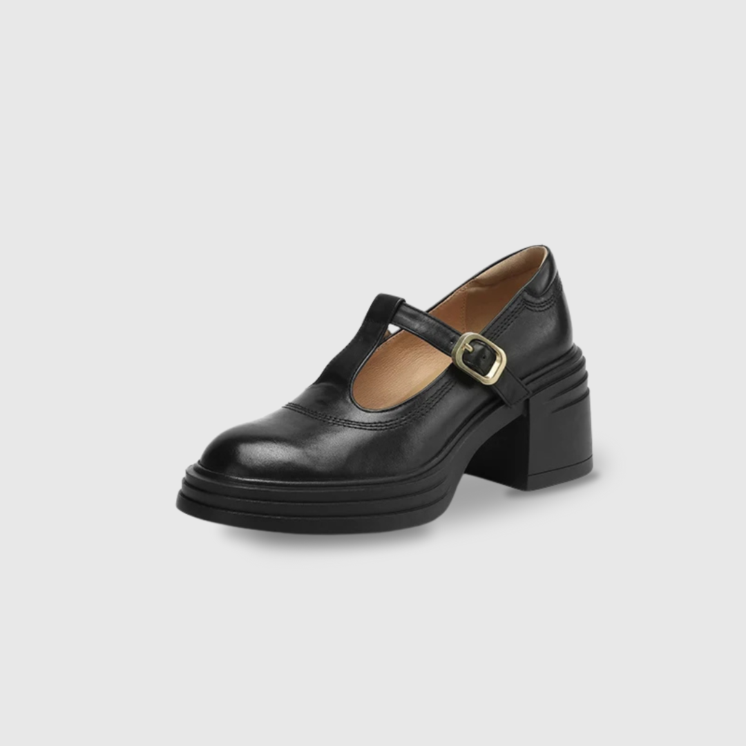 Virella | Chunky Mary Jane Pumps