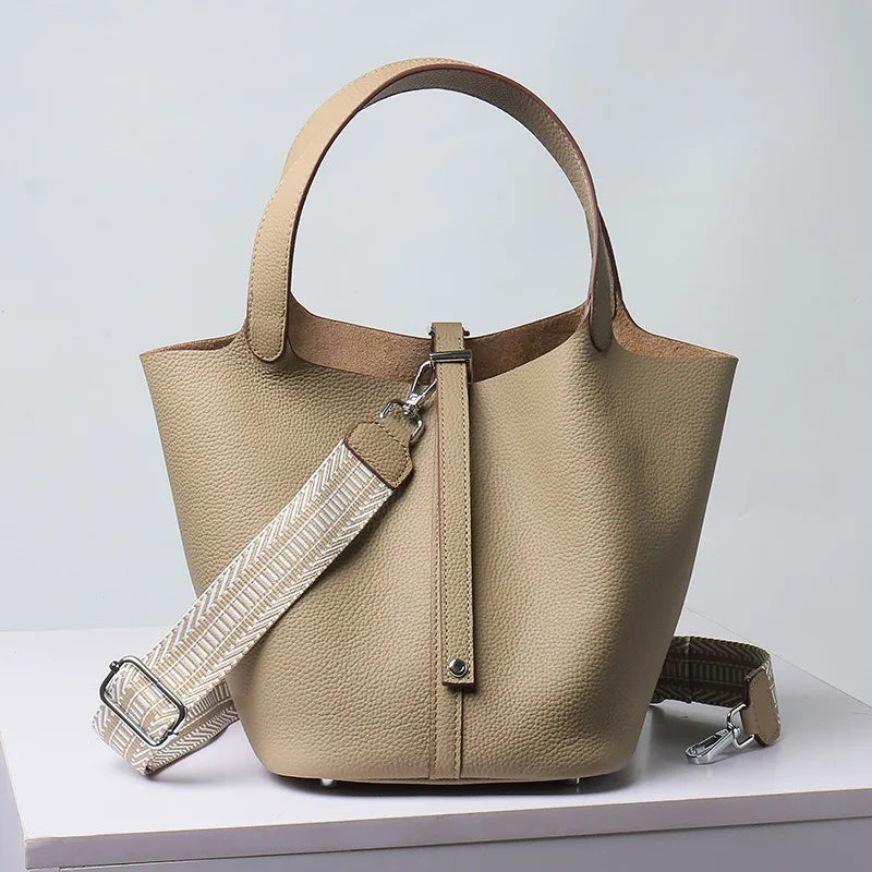 The Elora Leather Tote Bag
