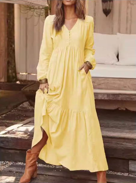Luna Soft Flow Maxi Dress