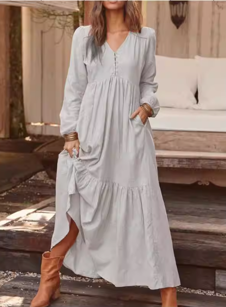 Luna Soft Flow Maxi Dress