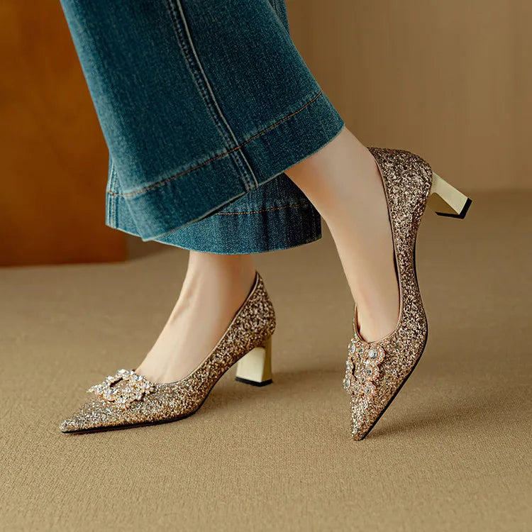 Bellara | Glitter Pumps
